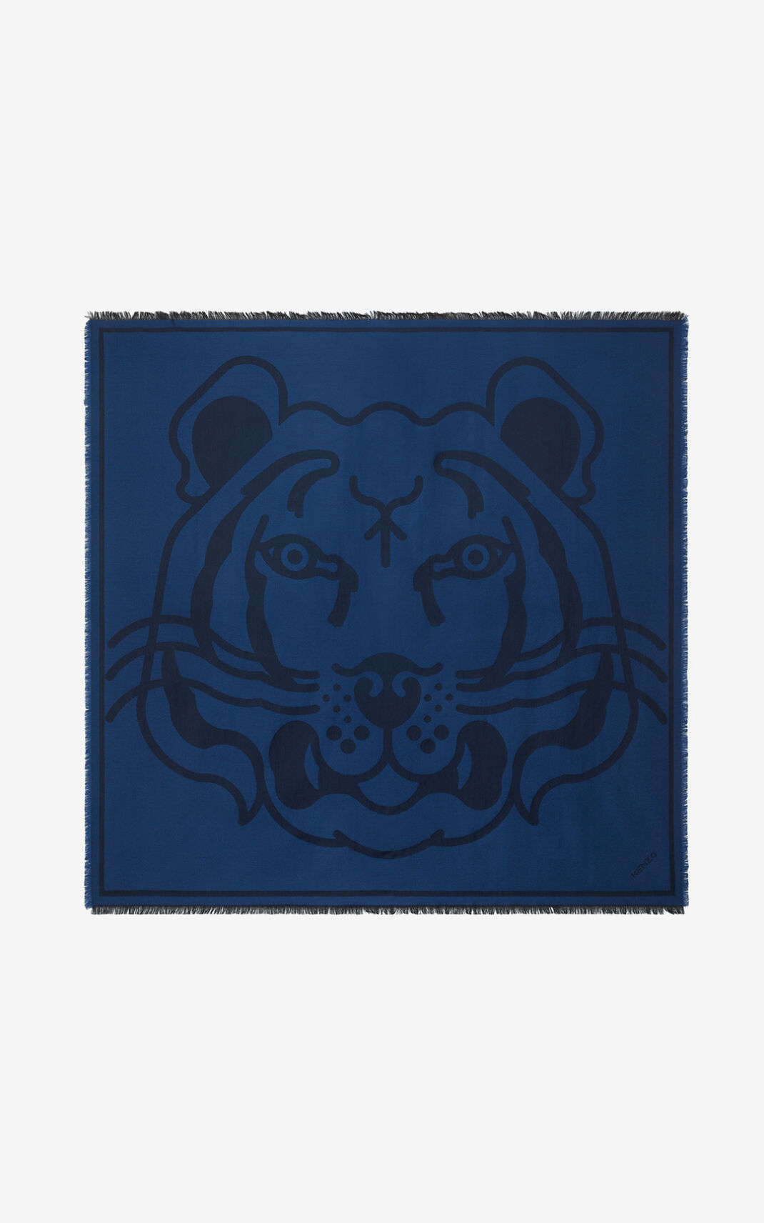 Pañuelos Kenzo K Tiger wool Hombre Azul Real Azules - SKU.9831006